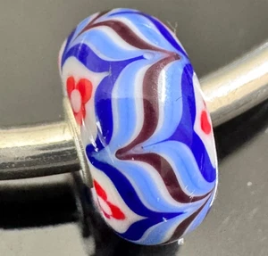 Authentic Trollbeads Sterling Silver Glass EVENT ONLY CURRY Bead No.1 - Picture 1 of 5