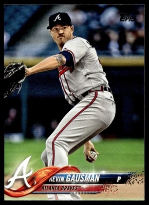 KEVIN GAUSMAN 2018 TOPPS UPDATE ATLANTA BRAVES #US265 - Image 1 of 2