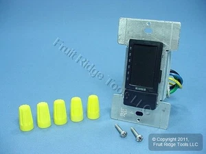 Leviton Black Mark 10 Leuchtstofflampen TOUCH Licht Dimmer Schalter TPX06-1LE - Bild 1 von 4