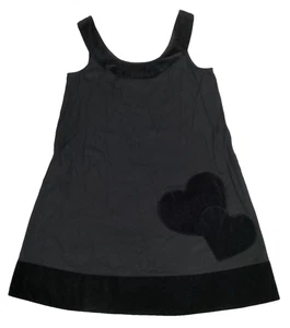 Erin Fetherston Target Velvet Heart Shift Dress M Mod Gogo Twee 60s Goth Hearts - Picture 1 of 4