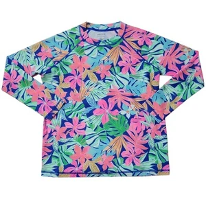 Member's Mark Girls UPF 50+ Long Sleeve Stretch Rashguard - Picture 1 of 7