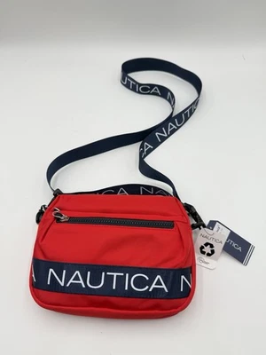 Nautica Crossbody Waist Belt Bag – Red - Adjustable Strap - New with Tags - Image 1 of 4