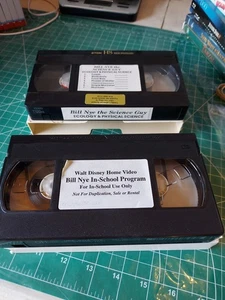 Bill Nye Disney Educational 2 VHS Kassetten - Bild 1 von 6