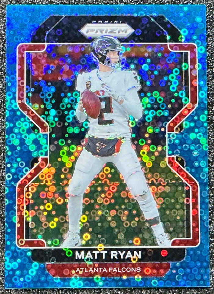 Matt Ryan 2021 Panini Prizm #324 No Huddle Blue Prizm /79 - Falcons - Image 1 of 2
