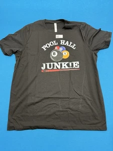 POOL HALL JUNKIE T-Shirt 3XXX 65%POLYSTER UND 35% BAUMWOLLE RECYCELT - Bild 1 von 6
