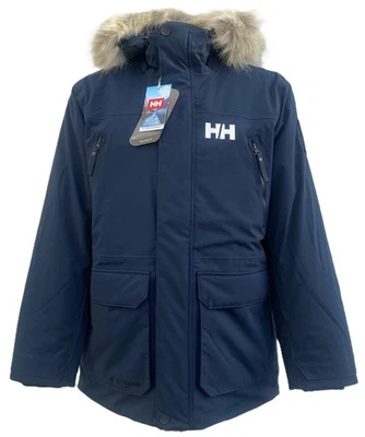 Men's Helly Hansen Reine Insulated Parka BLUE $350, Size: 2XL - Image 1 of 4