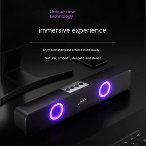 E91 Colorful Bluetooth Speaker with LED Lights – 10W Wireless Audio, TF Card, Ha - Photo 1 sur 10
