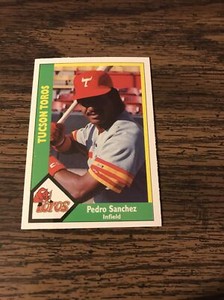Pedro Sanchez, IF, Tucson Toros aff Houston Astros, 1990 CMC, #624