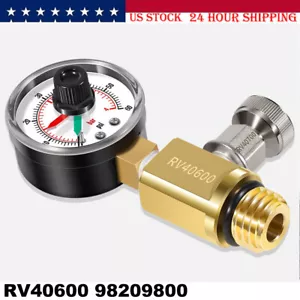 for Pentair RV40600 98209800 Brass AIR RELIEF VALVE GAUGE FNS Plus Clean & Clear - Picture 1 of 9