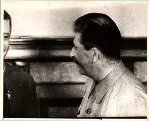 1940's Vintage Press Photo Russian Premier Josef Stalin - Picture 1 of 2