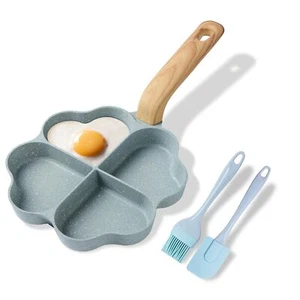 Egg Pan Omelette Pan 4-Cup Nonstick Granite Omelette Skillet Breakfast Frying... - Picture 1 of 4