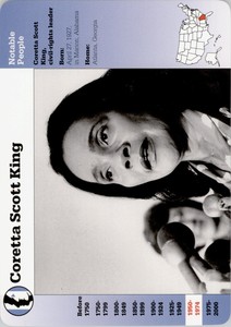 1994-01 Story of America #69-3 Coretta Scott King