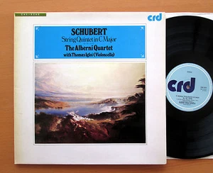 CRD 1018 Schubert C Major String Quintet The Alberni Quartet 1975 Gatefold EX/EX - Bild 1 von 2