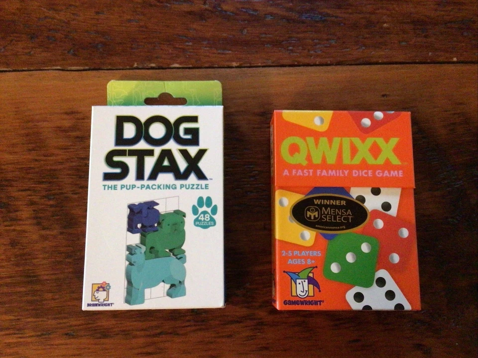 Gamewright Qwixx Fast Family Dice Game Mensa Select 8