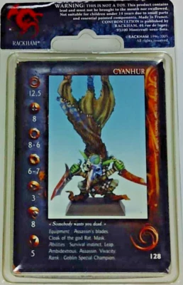 RACKHAM Confrontation: Cyanur The Dagger GBAV01 - Image 1 of 2