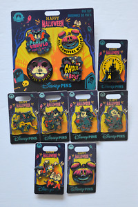 Disney Parks 2023 Halloween Mickey Mouse & Friends Complete Set of 11 Pins New