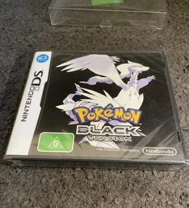 Pokemon Black Version Nintendo DS SEALED Brand New NDS PAL AUS Game Excellent !! - Picture 1 of 5