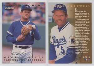 1994 Fleer Golden Moments George Brett #6 HOF