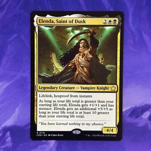 Elenda, Saint of Dusk 0119 FDN Foundations MTG Commander Vampire Edgar Karlov - Bild 1 von 2