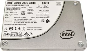 Intel SSD D3-S4610 Series 1.92TB 2.5" 6G SATA SSDSC2KG019T8 - Bild 1 von 5