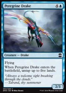 MRM ENGLISH 4x Drakon Pelerin ( Peregrine Drake) MTG magic EMA - Picture 1 of 1