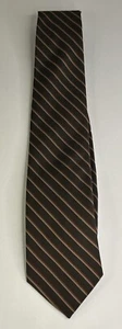 Vintage Pride of England Briar Herren Krawatte burgunderrot gestreift - Bild 1 von 8