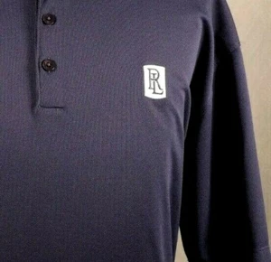  Polo Nike Golf Dri Fit Minorista $55 Doble RL Blanco Logo Azul Marino XL SS Para Hombres - Imagen 1 de 7