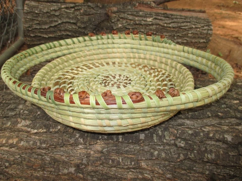Sweetgrass Circle Bread Basket Cover