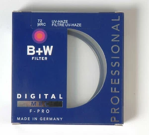B+W 72mm Mrc UV Haze Protective Filter For Pentax Canon Nikon Sony Oly Accessory - Picture 1 of 1