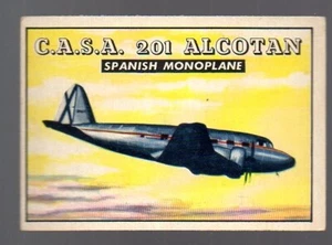 Wings (1953) - Card # 184 - TOPPS - Spanish Monoplane - Picture 1 of 2
