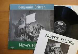 ZNF 1 Benjamin Britten Noye's Fludde NEAR MINT Argo Stereo + booklet - Picture 1 of 6