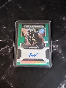 2022 Prizm DP Luiji Vilain Sensational Signatures Green Rookie Auto RC Panthers  - Bild 1 von 1
