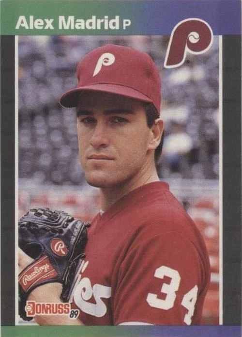 1989 Donruss - Alex Madrid #604