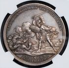 1801, Denmark, Christian Vii. Silver "Battle of Copenhagen" Medal. Ngc Ms-62!