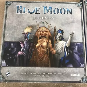 ¡EDICIÓN ESPAÑOLA! Blue Moon Legends (Juego de mesa, 2014) - ¡Fuera de impresión! Caja abierta - Imagen 1 de 10