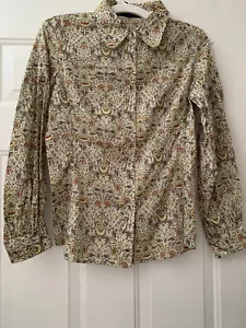 Mon Petit Oiseau Women's Long Sleeve Cotton Top Size S NWT - Picture 1 of 5