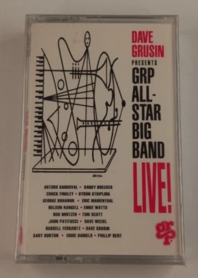 Dave Grusin Presents GRP All-Star Big Band Live! (Cassette) 1993 NEW SEALED - Image 1 of 4