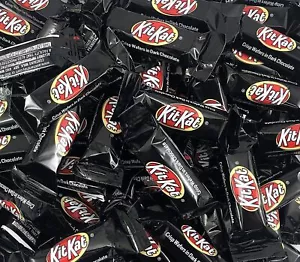 Kit Kat Miniatures Crisp Wafers Dark Chocolate Snack Size 8 Ounces Approx 25 ... - Picture 1 of 5