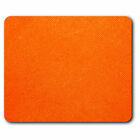 Computer Mouse Mat - Orange Canvas Effect Glossy Office Gift #3167