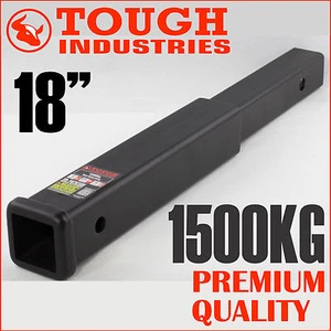 18" Inch Hitch Extender Bike Rack Extension TowBar Adaptor Trailer 4WD Car 2" - Picture 1 of 7
