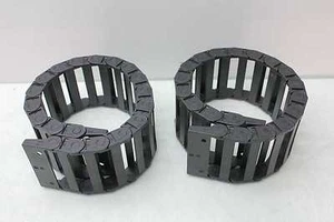 2 New Igus 10.6.075 Wireway Cable Carrier Cable Chain 3.70" x 1" Outer 24" - Picture 1 of 9