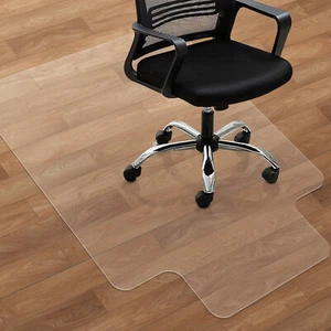 Alfombrilla de silla de oficina para pisos de madera dura protector de piso de hogar resistente fácil limpieza - Imagen 1 de 53
