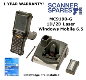 🔥 Zebra Symbol MC9190-G30SWEQA6WR 1D/2D Windows Mobile 6.5 Wifi & Free Charger - Picture 1 of 6