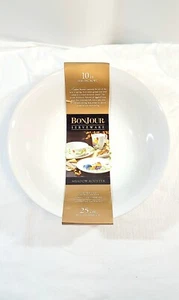 BonJour Serveware Meadow Rooster 10 In Microwave Dishwasher Safe Serving Bowl - Picture 1 of 3