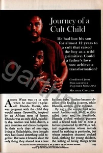 MOVE PHILADELPHIA 1989 FEATURE * JOURNEY OF A CULT CHILD * ANARCHO-PRIMITIVISM - Picture 1 of 1