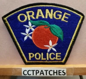 VINTAGE ORANGE, CALIFORNIA POLICE FELT SHOULDER PATCH CA - Picture 1 of 2