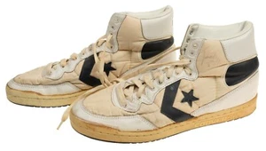 1983 Isiah Thomas Detroit Pistons Signed Game Used Converse Sneakers JSA MEARS - Picture 1 of 11