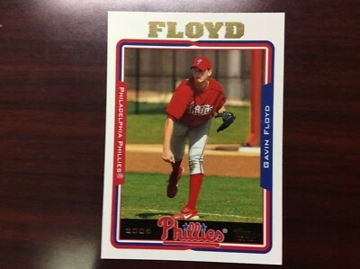 2005 Topps #582 Gavin Floyd Philadelphia Phillies - Image 1 of 2