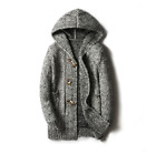 Single Breasted Men Pullovers Warm Winter Casual Coat Jacket Outwear Sweater New