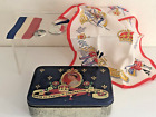 Vintage Coronation Souvenir Tin & Contents -  Queen Elizabeth 11, 2nd June 1953